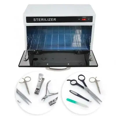 10L UV Sterilizer Box UV Sterilizer Cabinet For Nail Salon Tools Disinfection US • $127.29