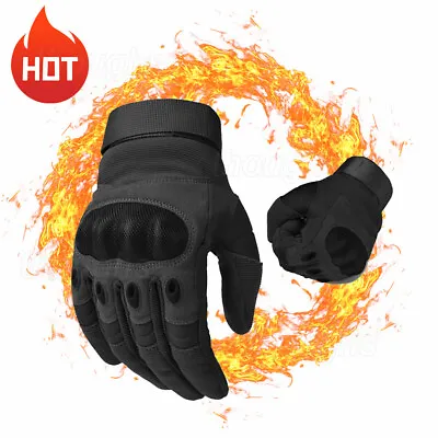 Men Motorbike Gloves Waterproof Warm Motorcycle Rotection Waterproof Gloves • £9.87