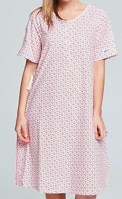 £44.78 • Buy PLUS SIZE Hospital / Maternity Gown HEARTS 100% Cotton FREE POST AU