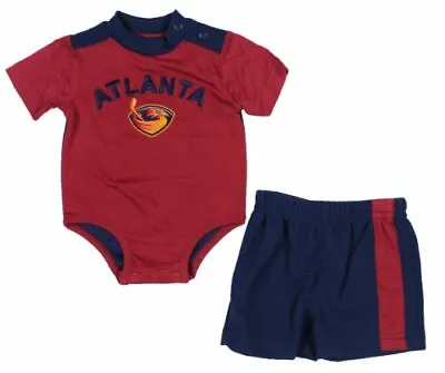 Mighty Mac NHL Infants Atlanta Thrashers 2-Piece Creeper & Shorts Set • $9.99