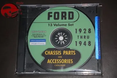 $33.24 • Buy Ford Passenger Car Chassis Parts Accessories Catalog Green Bible CD ROM PDF