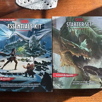 Official Dungeons & Dragons Essentials Kit+ Dungeons & Dragons Starter Set; New! • $70