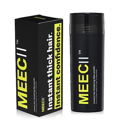 MEECII Thickening Fibre Powder 27.5g Natural Keratin Compatible With TOPPIK • £8.49