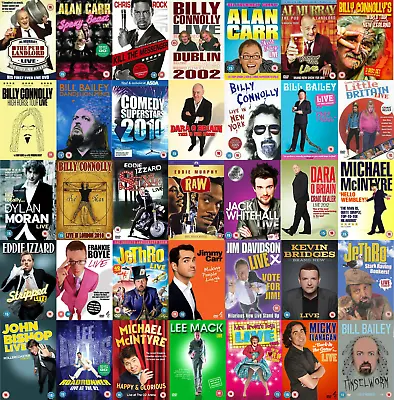 £1.99 • Buy Various Titles Stand UP Comedy Live DVD Funny Buy 3 Get 2 FREE