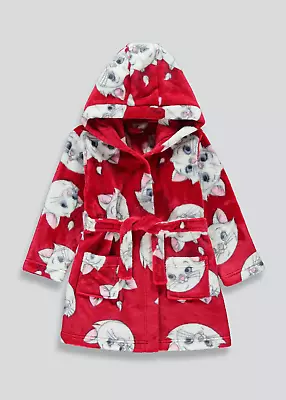 Disney Baby Girls The Aristocats Marie Soft Fleece Dressing Gown NEW • £11.99