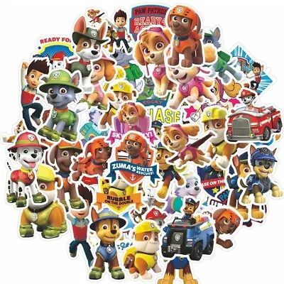 £5.45 • Buy 50 Paw Patrol Wall Sticker Stickers Bomb Laptop Vinyl Decals Decal Cartoon TV