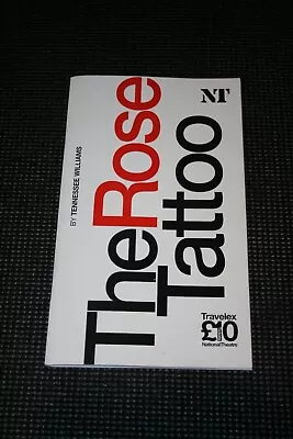 The Rose Tattoo - 2007 National Theatre Programme - Zoe Wanamaker • £2.80