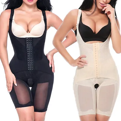£6.79 • Buy Post Surgery Compression Garment Women Body Shaper Shapewear Firm Belly Control