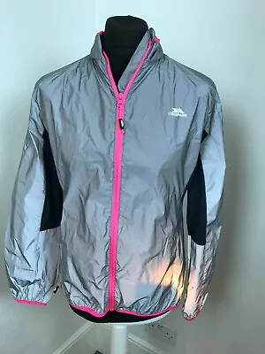 Trespass Jacket Winter Ski Rain Jacket Green Walking Kagool/Windjammer Size 14  • £21.20