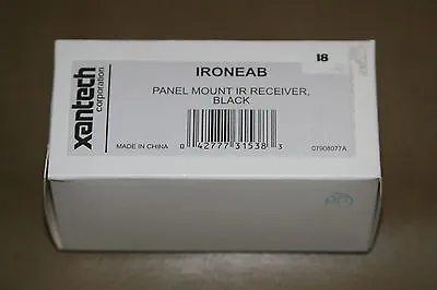 $39.95 • Buy Xantech IRONEAB Panel Mount IR Receiver - Black - NEW