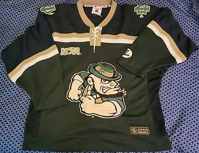 $100 • Buy Notre Dame Hockey Zephyr Jersey Size 48 With Tie-down 