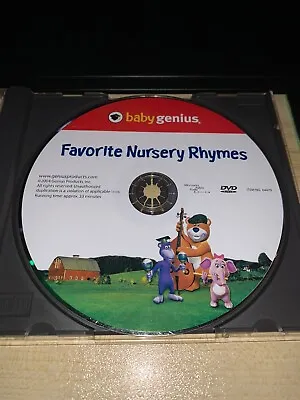 Baby Genius: Favorite Nursery Rhymes *DVD ONLY* • $2.99