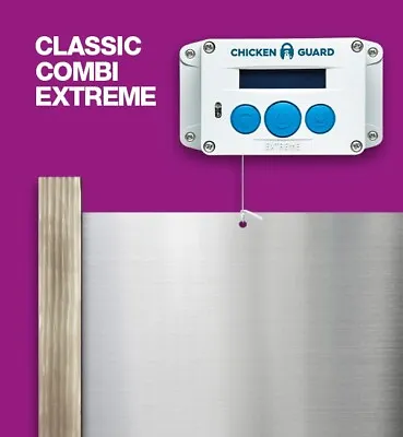 £180.99 • Buy Chicken Guard Classic Combi Kit Automatic Door Opener (EXTREME) (Poultry, Hens)