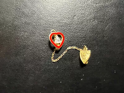 Vintage Loyal Order Of Moose Women WOTM Shield & Heart Pin FHC NIP • $5.96