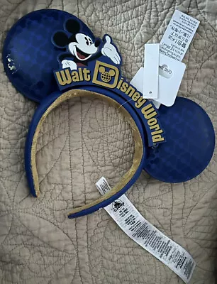 Walt Disney World Blue Ears Headband Making Magic Mickey Mouse NWT Disney Parks • $12