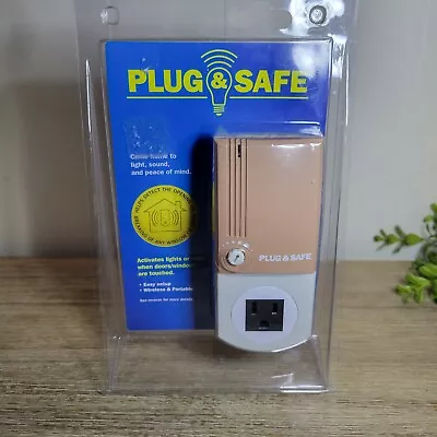 Plug And Safe Motion Sensor Detector Wireless System PS8 NEW • $4.99