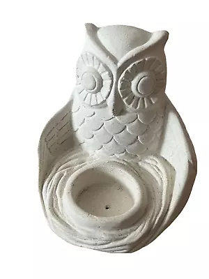 Latex Mould To Make This Owl Candle Holder Ornament Home Mold For Concrete • £20