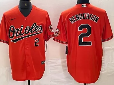 ADULT LARGE Gunnar Henderson  Baltimore Orioles Stitched Jersey NWT!!! • $59.99