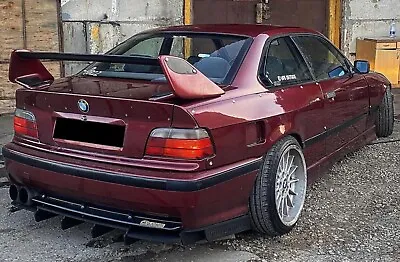 For M Sport Rear Bumper Exclusive E36 Lower Splitter Lip Spoiler Diffuser • $208