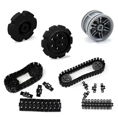 Technic Chain Link Pieces Tank Track Wheels Tread Wheels For EV3 3711 57520 LEGO • $21.23