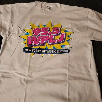 95.5 WPLJ New York Radio Station Scott Todd In The Morning T-Shirt XL Y2K NEW • $22