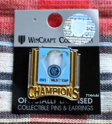 Official 2021 MLS Cup Champions NYCFC Collector Pin New York City Football Club • $19.99