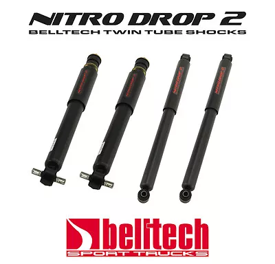 99-06 Silverado/Sierra Nitro Drop 2 Front/Rear Shocks For 4/6 Drop 2wd • $216