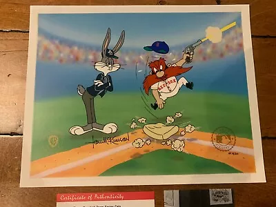 RED HOT BOSTON RED SOX LOONEY TUNES AP /20 Charles McKimson Signed CEL RARE • $229.99