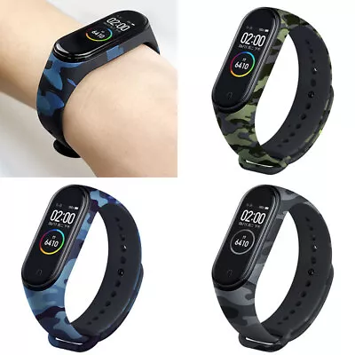 Xiaomi Mi Band 3 Or 4 Fitness Bracelet Sport Wristband Watch Strap UK • $4.16