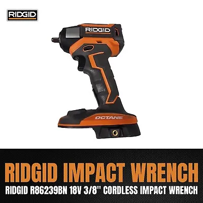 RIDGID R86239BN 18V 3/8  Cordless Impact Wrench • $110