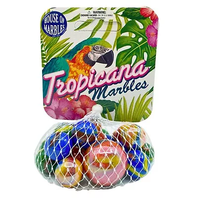 Mega Marbles Limited Edition Bag Of Tropicana Marbles By House Of Marbles • $9.99