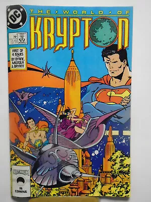 WORLD OF KRYPTON #1 (1987) Nyra Kan Z Mike Mignola John Byrne DC Comics • $4.50