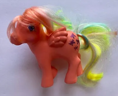 Vintage My Little Pony G1 Flutterbye 1984 Rainbow Ponies MLP Orange Pegasus • $14.99