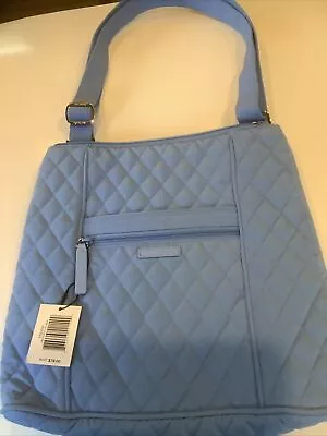 NWT~Vera Bradley Sky Blue Hipster Bag Purse • $30.75