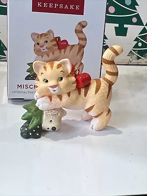 £4.99 • Buy Mischievous  Kittens 24 Christmas Tree Hallmark Keepsake Ornament New In Box
