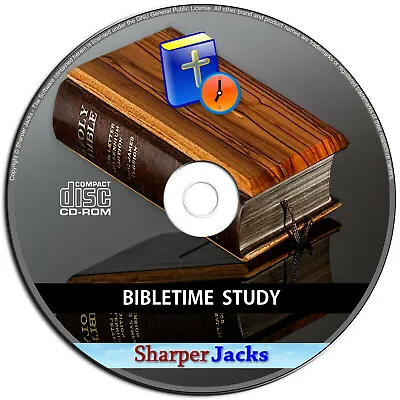 NEW & Fast Ship! Bible Time Study Church Worship Educational Software - PC Disc • $26.83