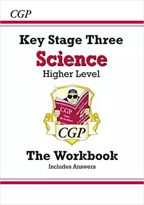 KS3 Science Workbook- Higher (with Answers): Superb Fo... By CGP Books Paperback • £3.49