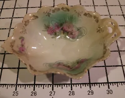 Antique M Z Austria Leaf Nappy Bowl Trinket Dish • $12.50