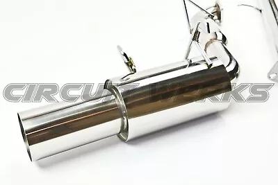 For 89-93 Mazda Miata B6ZE MX5 1.6 Circuit Werks Catback Polished Exhaust System • $422.99