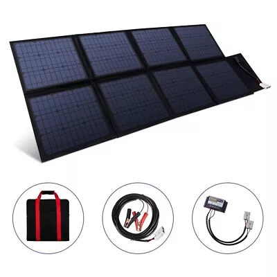 £130 • Buy 12V 120W Portable Folding USB Solar Panel Portable Power Charger Camping Charger