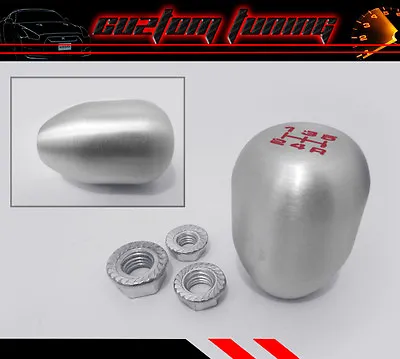 For Honda Heavy Weighted Jdm 5-speed Manual Transmission Shift Knob Silver • $11.99