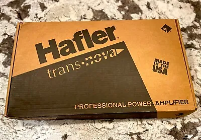 *NEW* Hafler P1000 Trans.Ana Nova | 110W Stereo Power Amplifier 2 Channel 1U • $315
