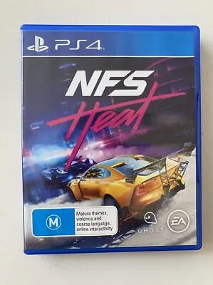 Need For Speed Heat PS4 VGC PAL • $32.50
