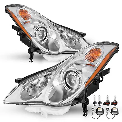 For 2008-2012 Infiniti EX35 14-17 QX50 W/o AFS Headlights Assembly Headlamps L+R • $729.99