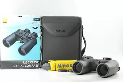 UNUSED NIKON 7X50 CF WP Global Compass Binoculars Marine Waterproof Scope Japan • $269.99