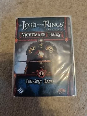 Lord Of The Rings Lcg Grey Havens Nightmare Deck Rare Misprint • £25