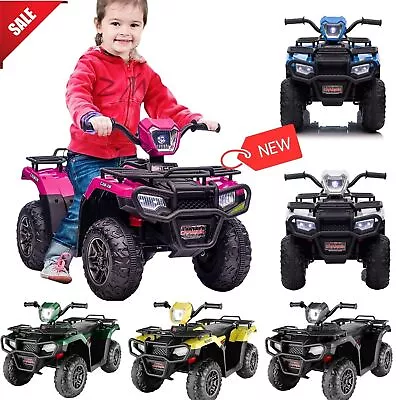 ATV Electric Toy Car 12V Ride On Car For Kids USB/MP3 4 Wheeler For Kids 3-6Y# • $119.99