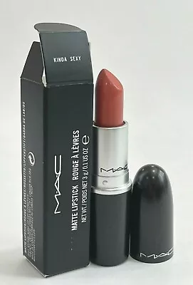 Mac Matte Lipstick - Kinda Sexy - 0.10 Fl Oz / 3 G New In Box • $18.95