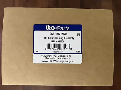 Uro Parts VW Golf V MK5 GTI Oil Filter Housing - VW AUDI 2.0T FSI - 06F115397H • $70