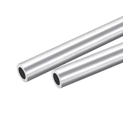 2pcs Aluminum Round Tube 25mm OD 15mm Inner Dia 200mm Length Pipe Tubing • $20.22